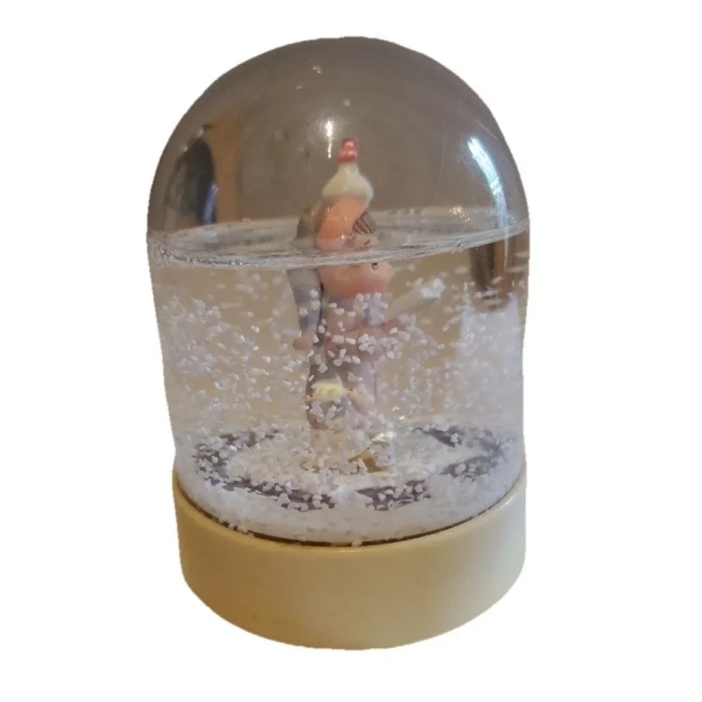 Precious Moments 1983 Joy To The World Water Dome‎ E-8767 Size 4.5